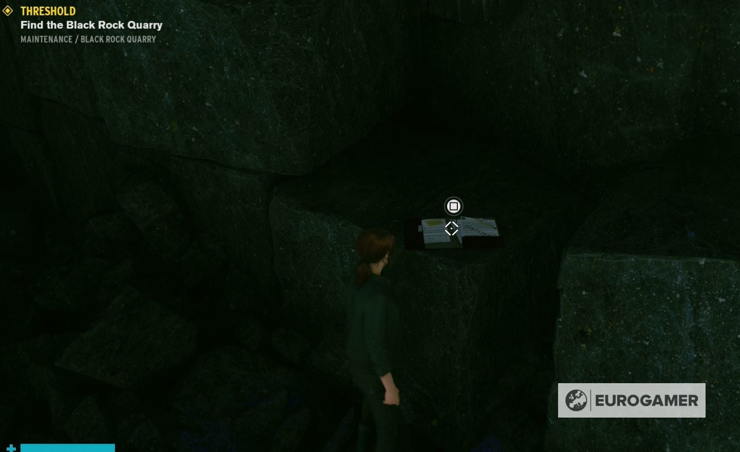 Control Find the Black Rock Prism by exploring the Black Rock Quarry